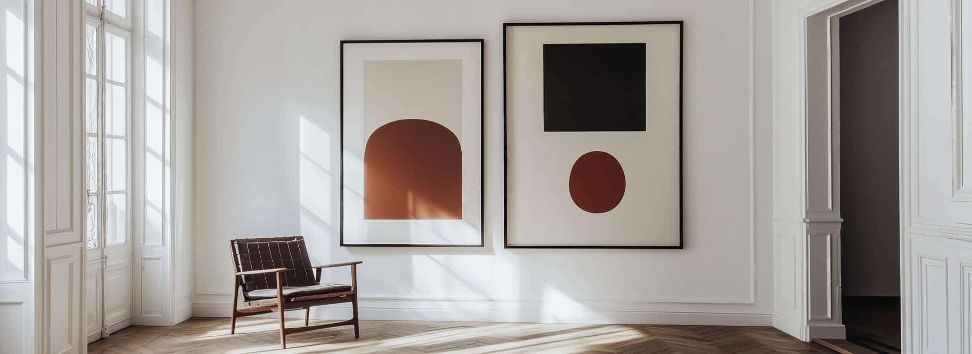 collection affiches bauhaus geometry