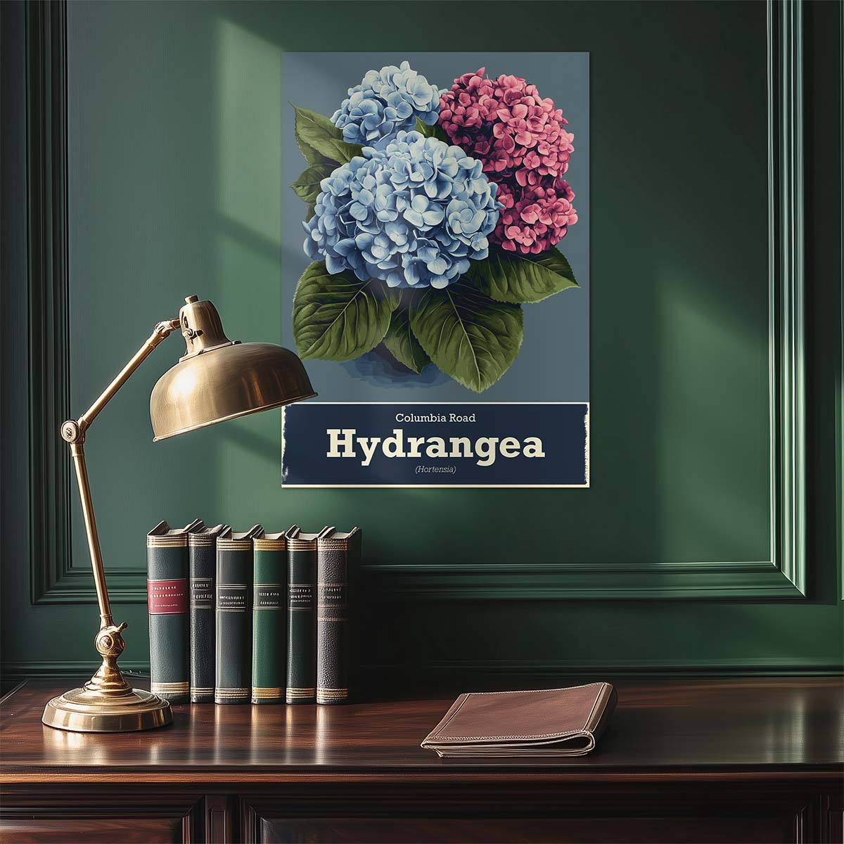 ws floramundi 004 affiche columbia road hortensia royal bureau vintage