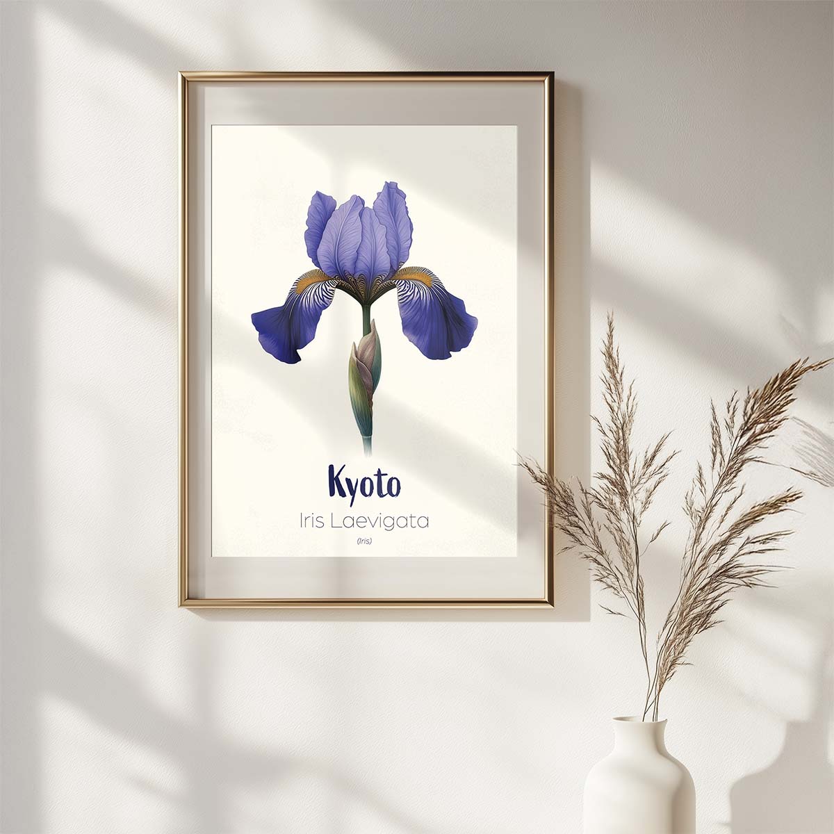 ws floramundi 004 affiche kyoto iris sacre mur