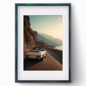 ws vintageriviera 001 affiche porsche vintage cote azur 01